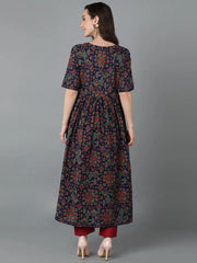Women Cotton Ethnic Printed-VCK8891