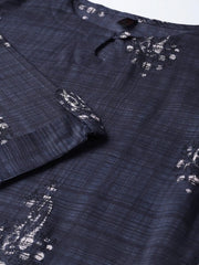Women's Cotton Printed Kurta-VCK1251AB