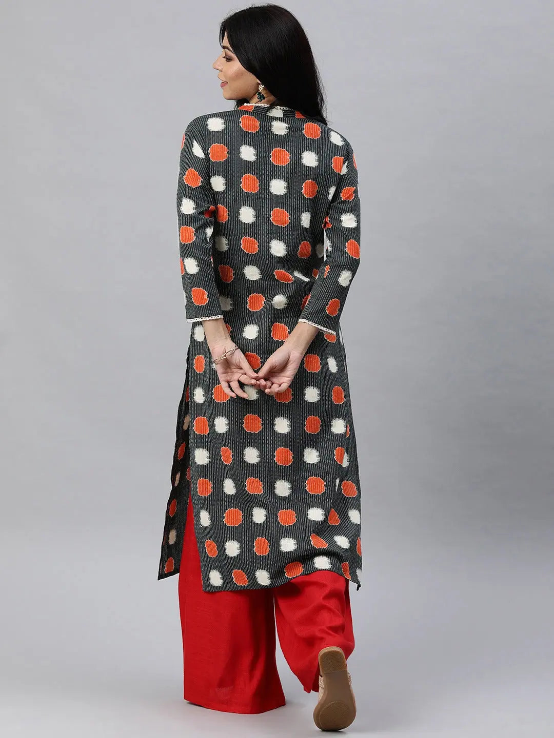 Women's Printed Cotton Kurta - Elegant Indian Kurta Ladies