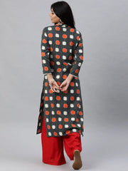 Women's Cotton Printed Kurta-VCK1705_L
