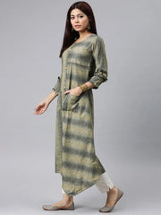 Women's Cotton Printed Kurta-VCK8125_L