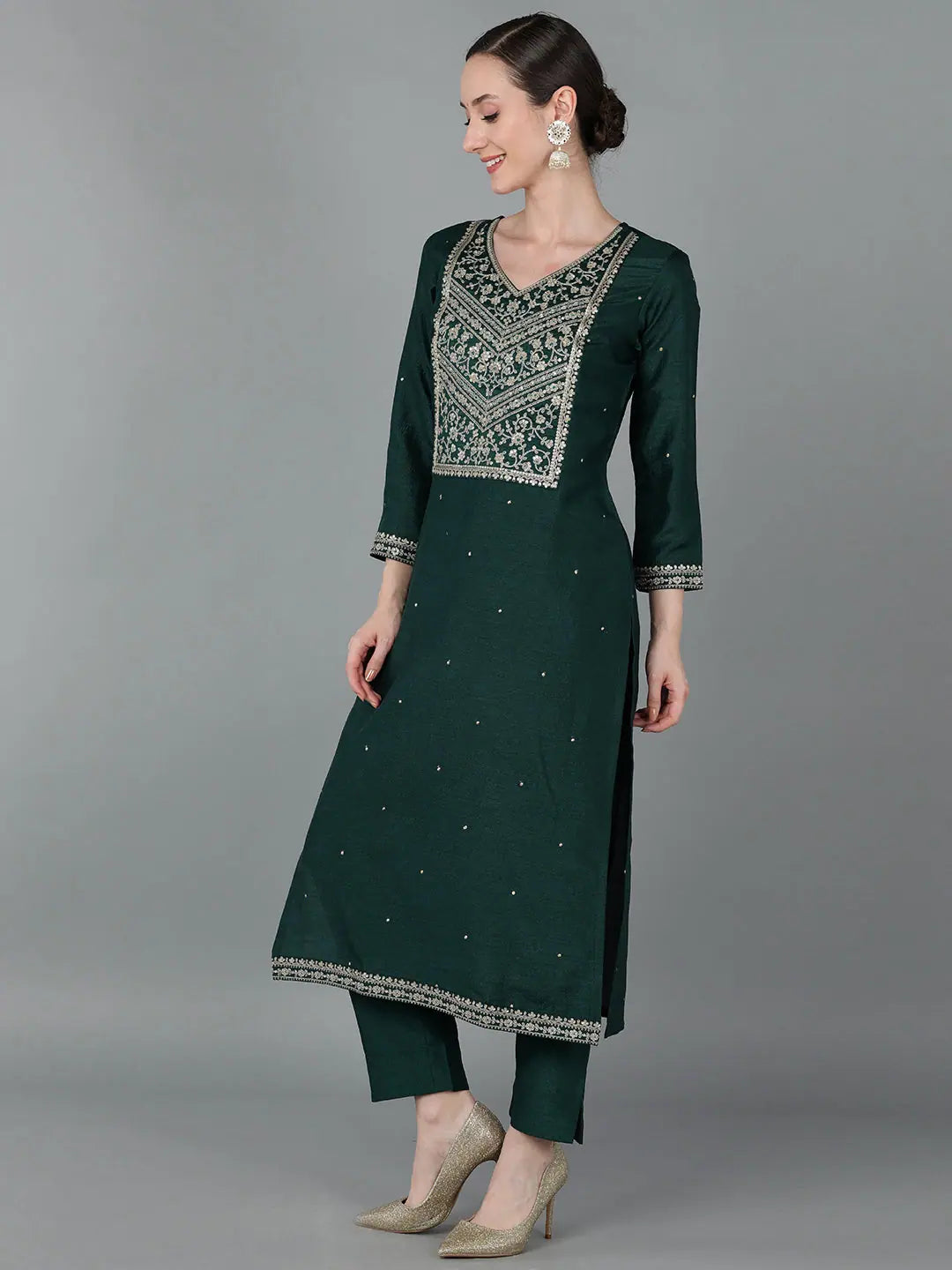 Abstract Printed Indian Kurta - Women's Cotton Kurtas Online