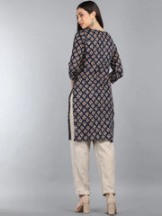 Cotton Printed Kurta-VCKSL8219G_L