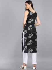 Cotton Printed Kurta-VCK8473G
