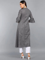 Cotton Printed Kurta-VCK8026G_L