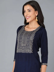 Women Silk Blend Yoke-VCK8935A_S