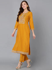 Women Silk Blend Embroidered-VCK9127