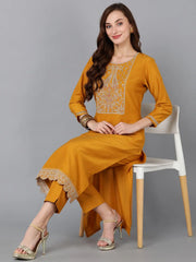 Women Silk Blend Embroidered-VCK9127