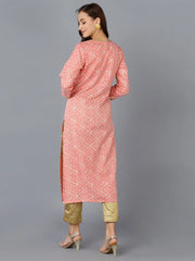Women Cotton Blend Embroidered-VCK9084