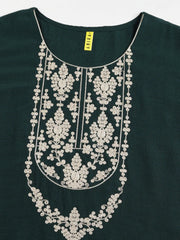 Women Silk Blend Embroidered-VCK9080