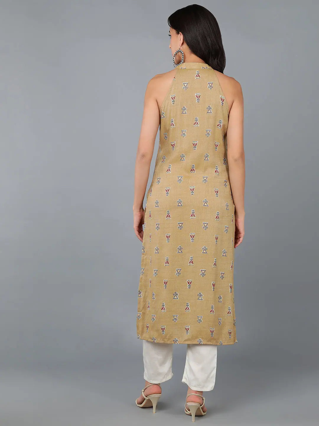 Printed Cotton Indian Kurtis - Ethnic Kurta for Women