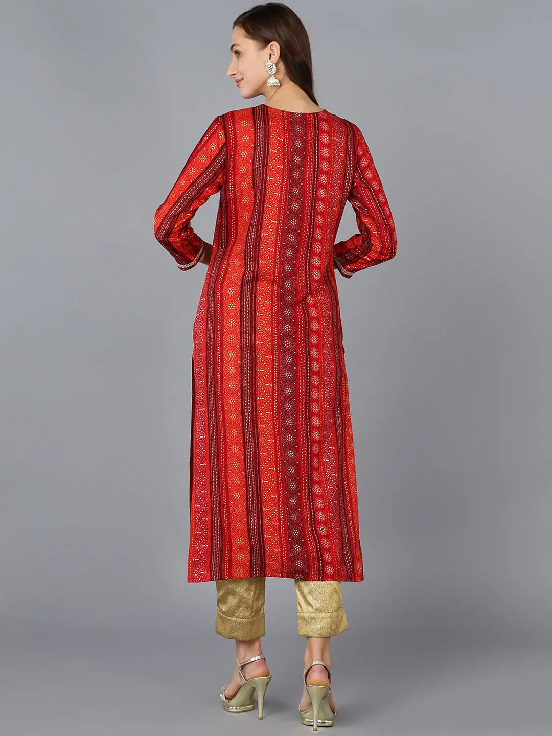 Viscose Rayon Embroidered Indian Kurti | Women's Kurtas