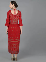Women Viscose Rayon Ethnic Kurta