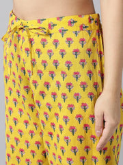 Cotton Printed Kurta Pant Dupatta Set-VKSKD1224E