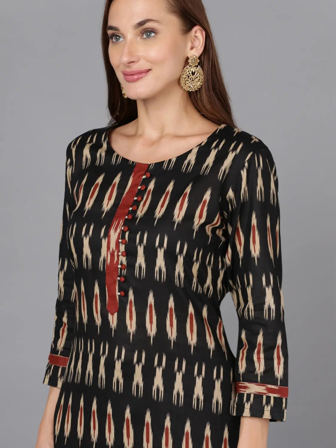 Women's Cotton Printed Kurta | Indian Kurta Sets for Women