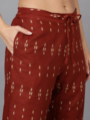 Women Cotton Blend Ethnic Printed Kurta