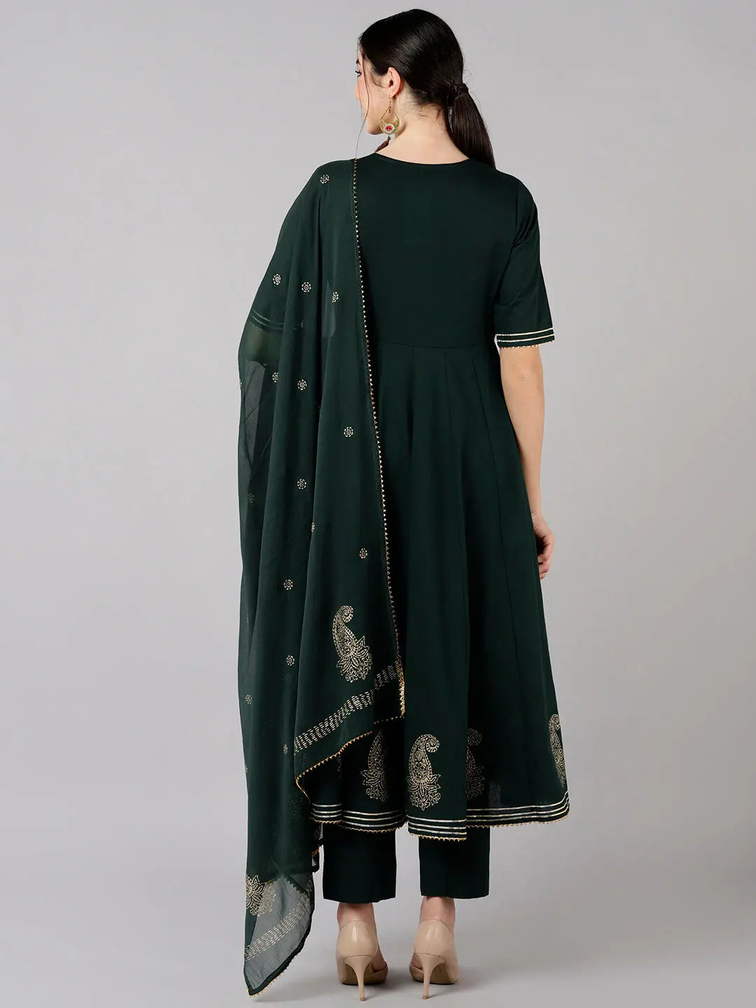 Pure Cotton Printed Kurta Set | Festive Lehenga for Women