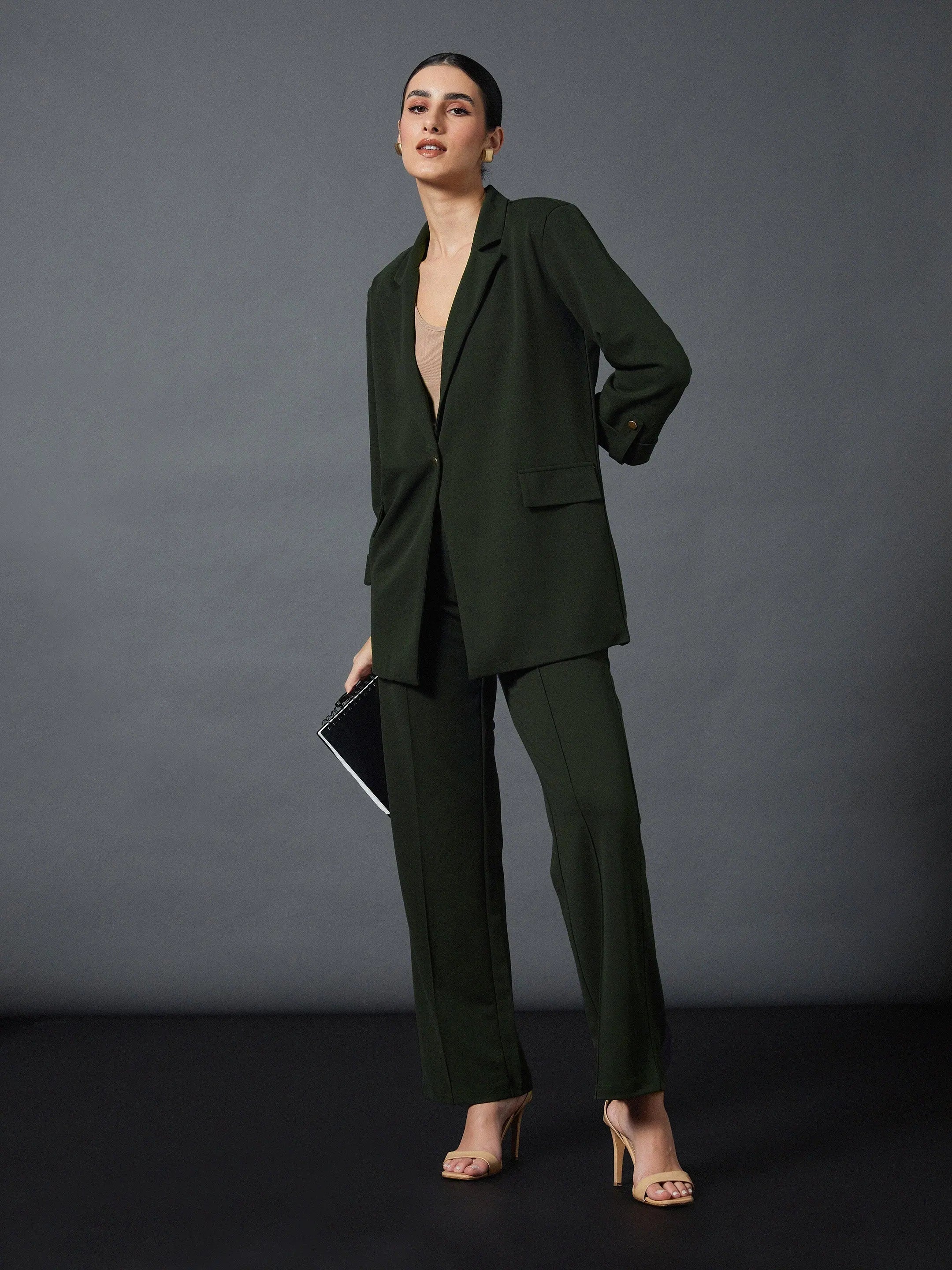 Olive Stretch Pants | Women's Western Wear & Clothing