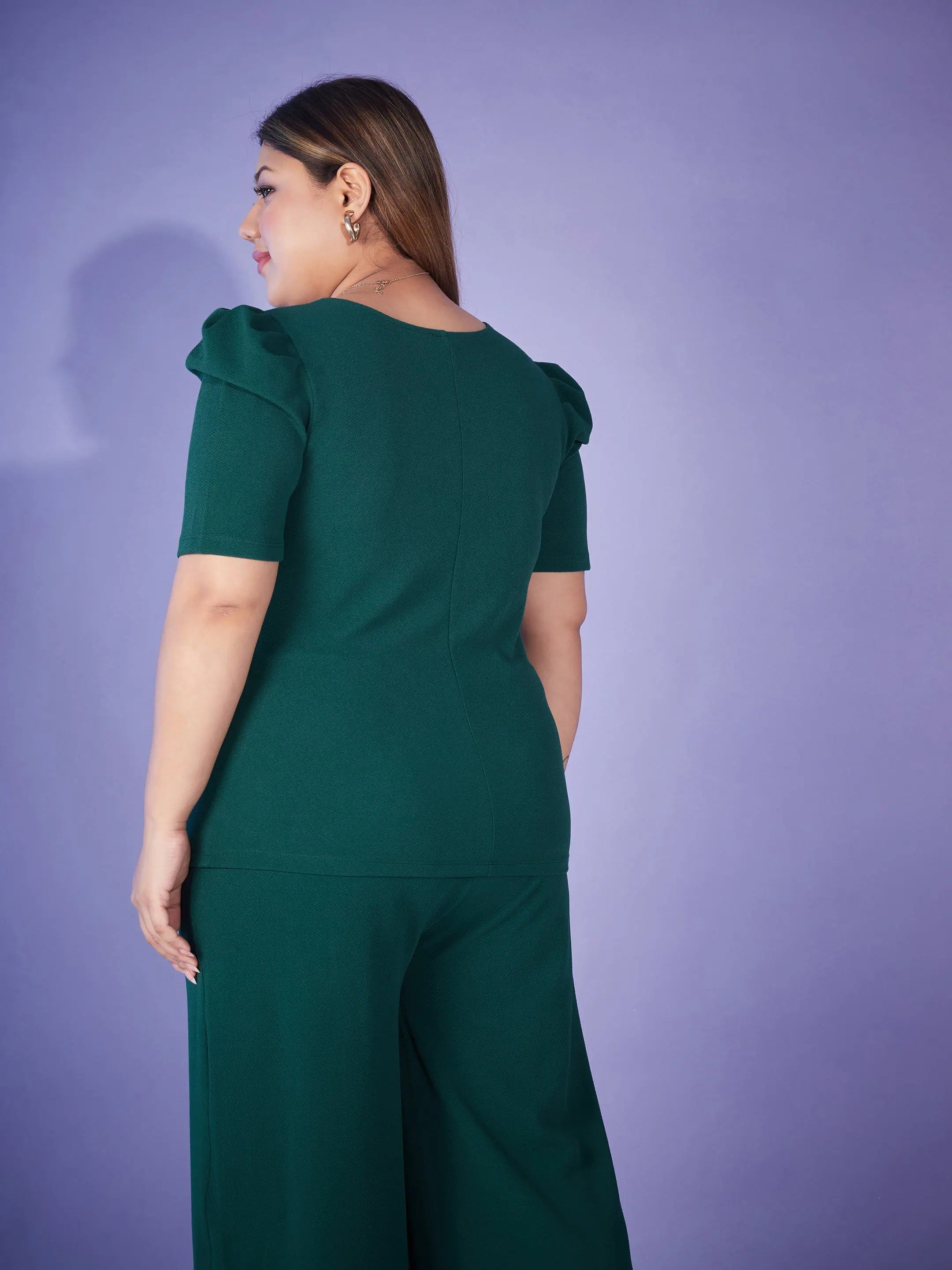 Emerald Belt Detail Top | Women's Western Wear