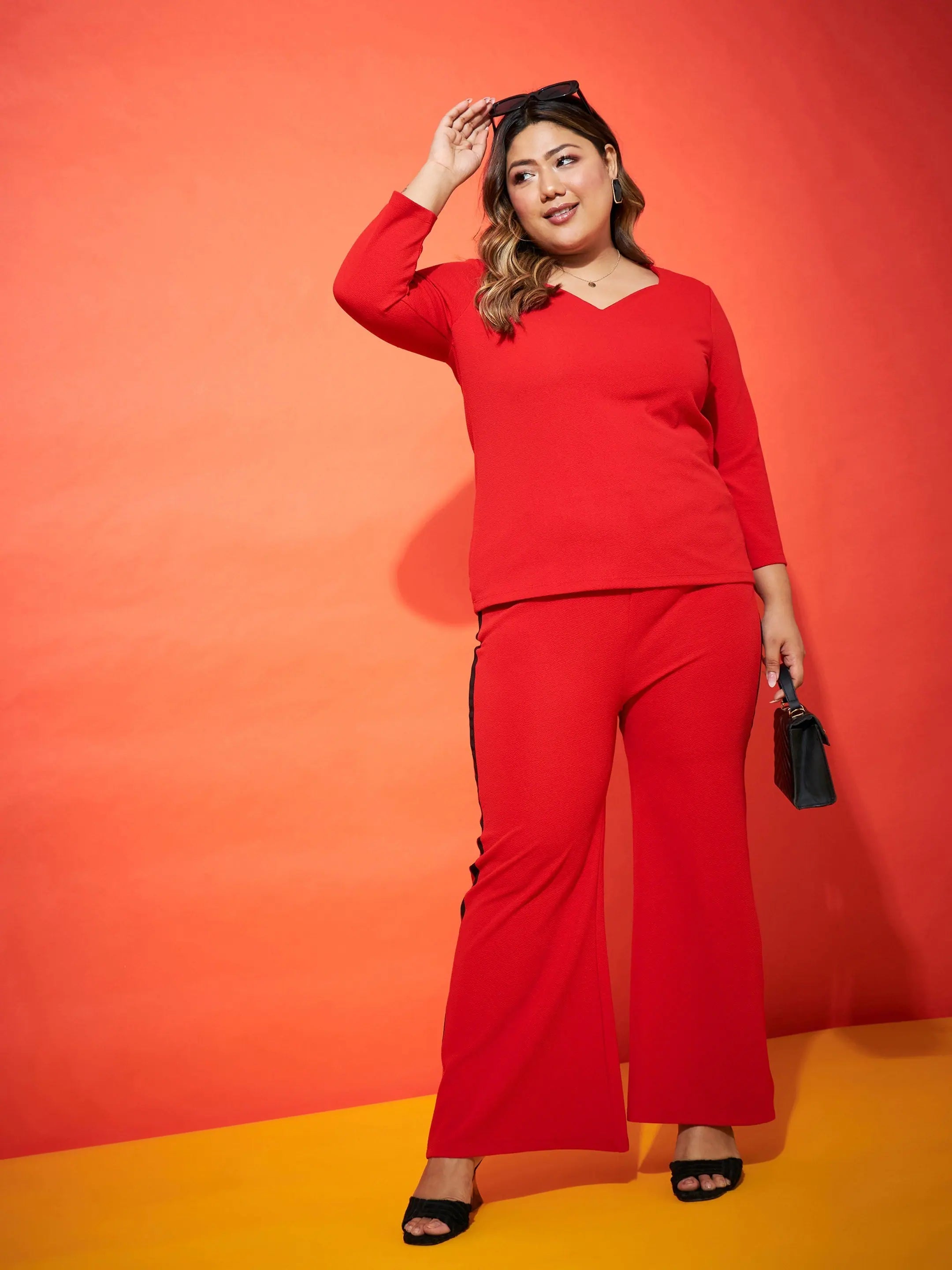 Red Sweetheart Top - Women's Western Clothing Regular Fit