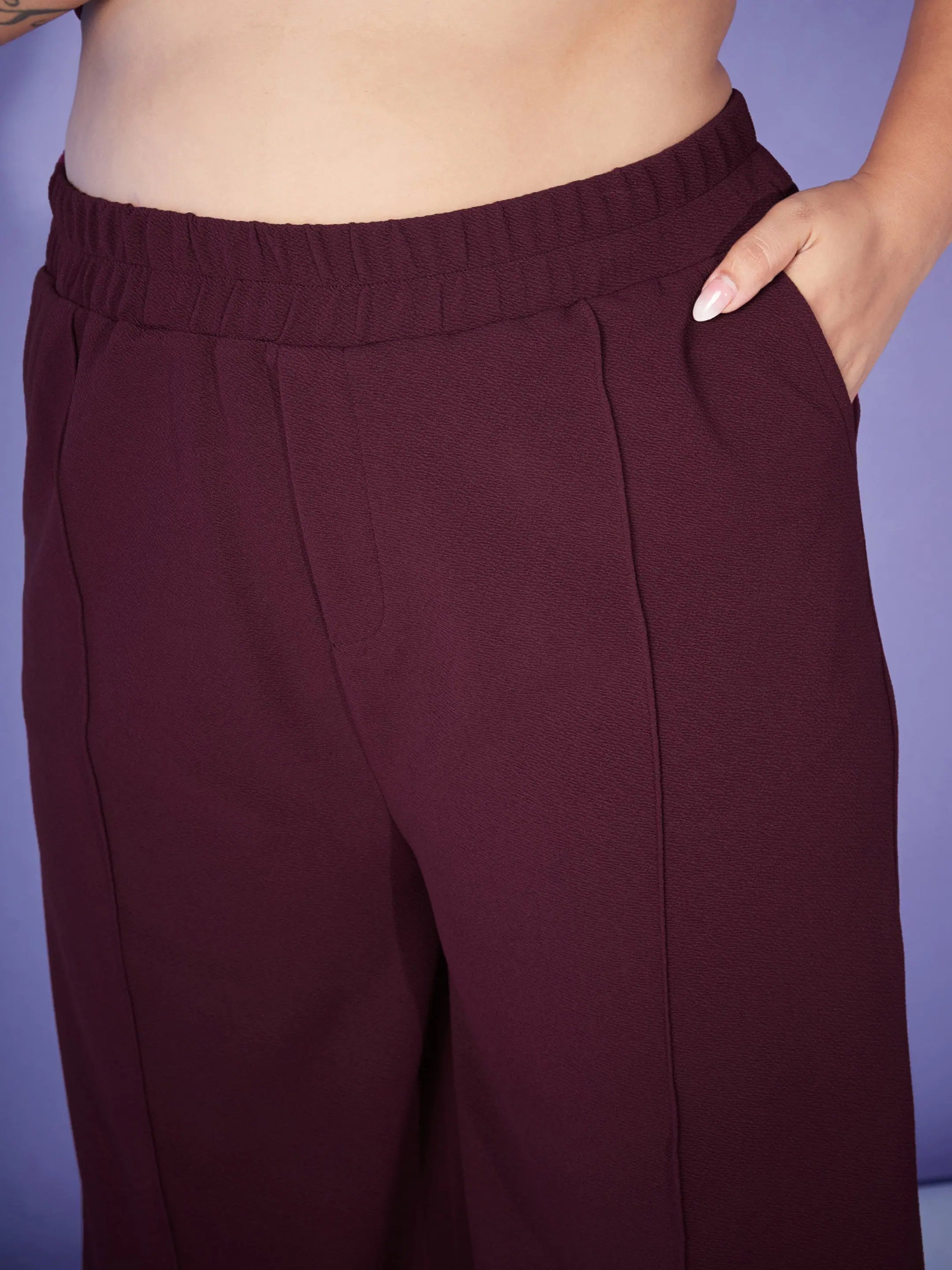 Burgundy Bell Bottoms Outfit | Women's Western Outfits for Women