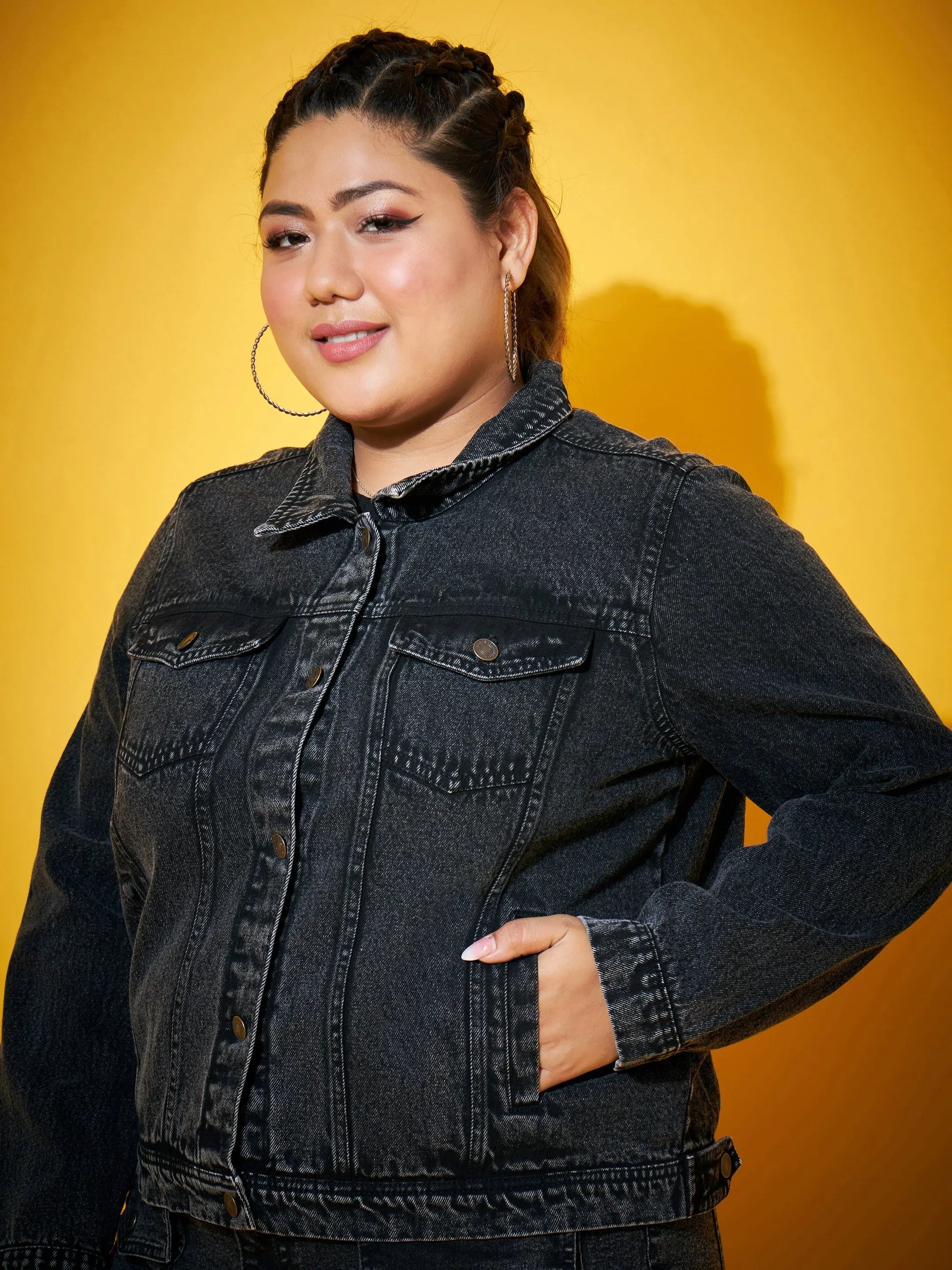 Black Denim Jacket - Women's Fashion Jackets & Outerwear