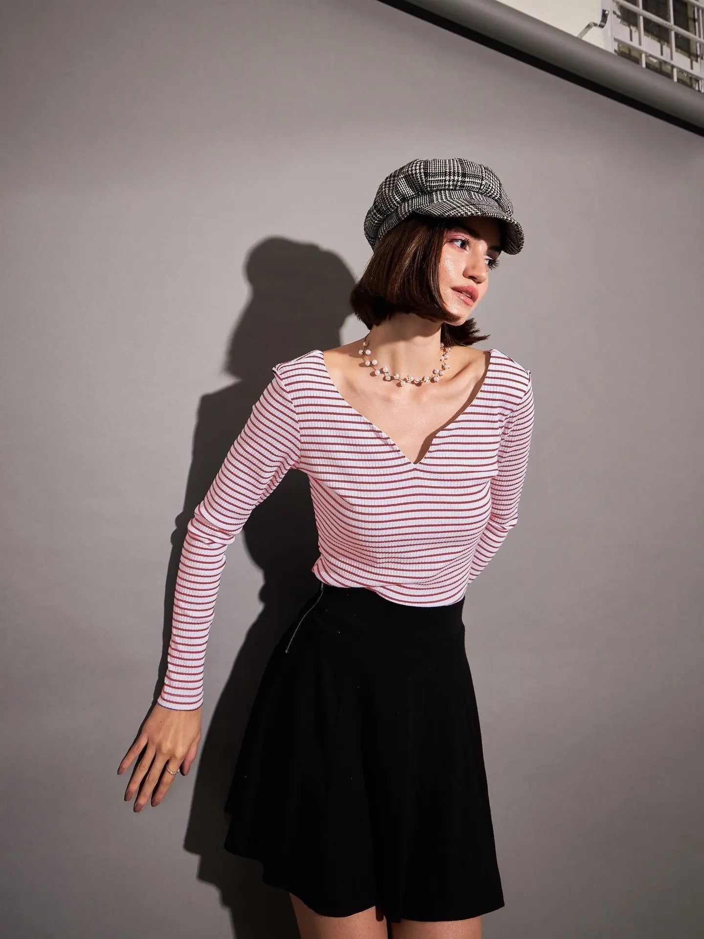 Striped Sweetheart Top - Women's Western Outfits | Trendy