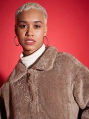 Women Solid Standard Grey Full Sleeve Jacket