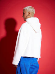 Women Solid Standard White Full Sleeve Jacket