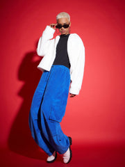 Women Solid Standard White Full Sleeve Jacket