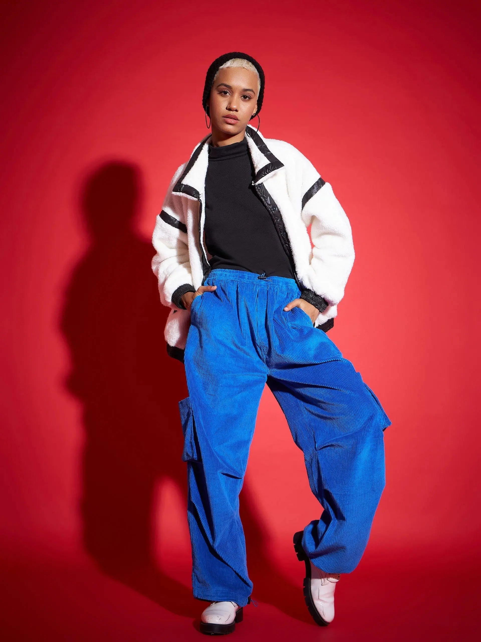 White Tape Jacket | Women's Winter Coats & Fashion Jackets