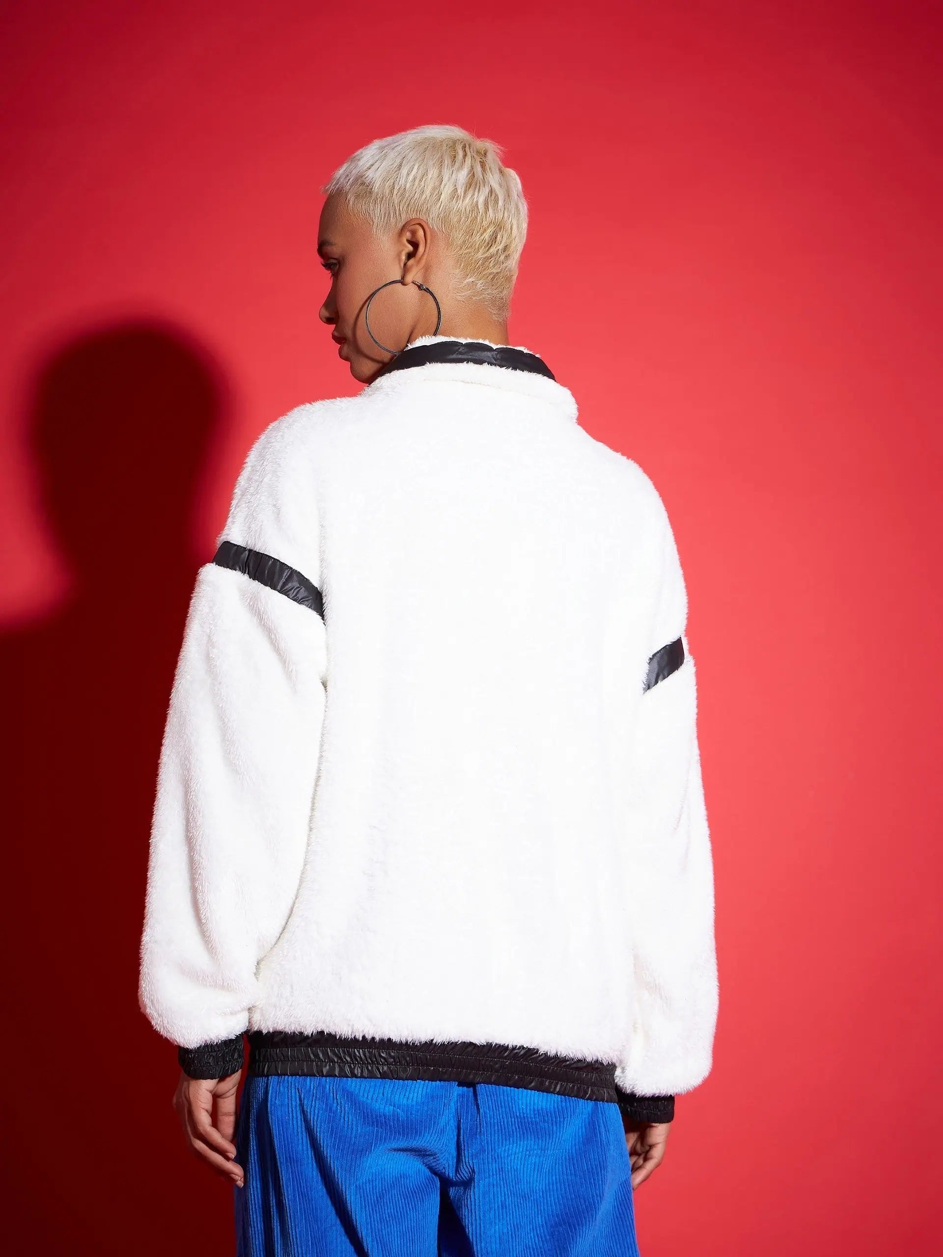 White Tape Jacket | Women's Winter Coats & Fashion Jackets