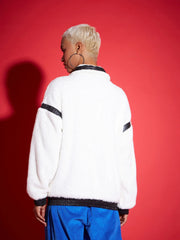 Women Solid Standard White Full Sleeve Jacket