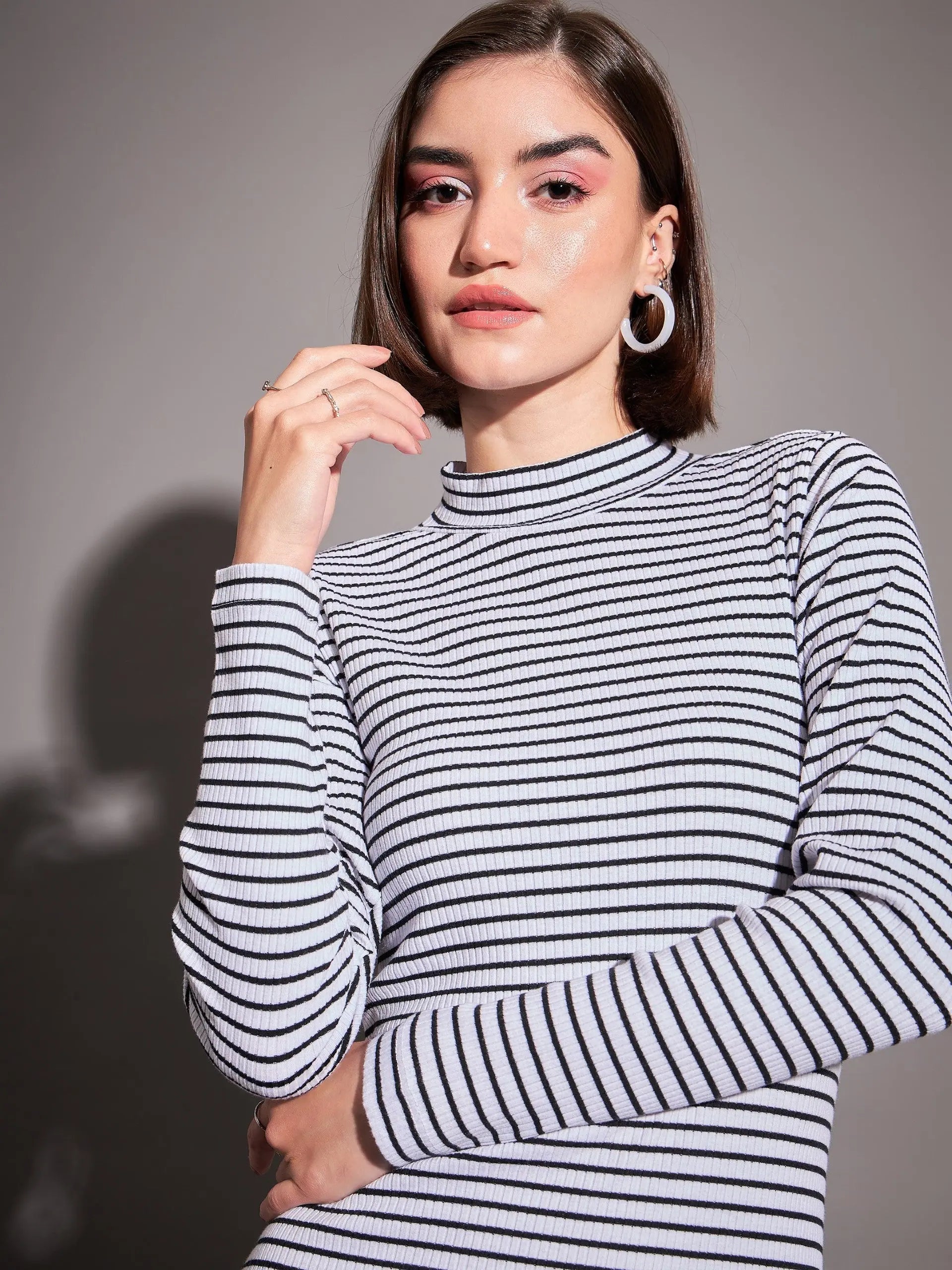 Black Striped Maxi Dress | Women's Ethnic Lehenga | Designer S...