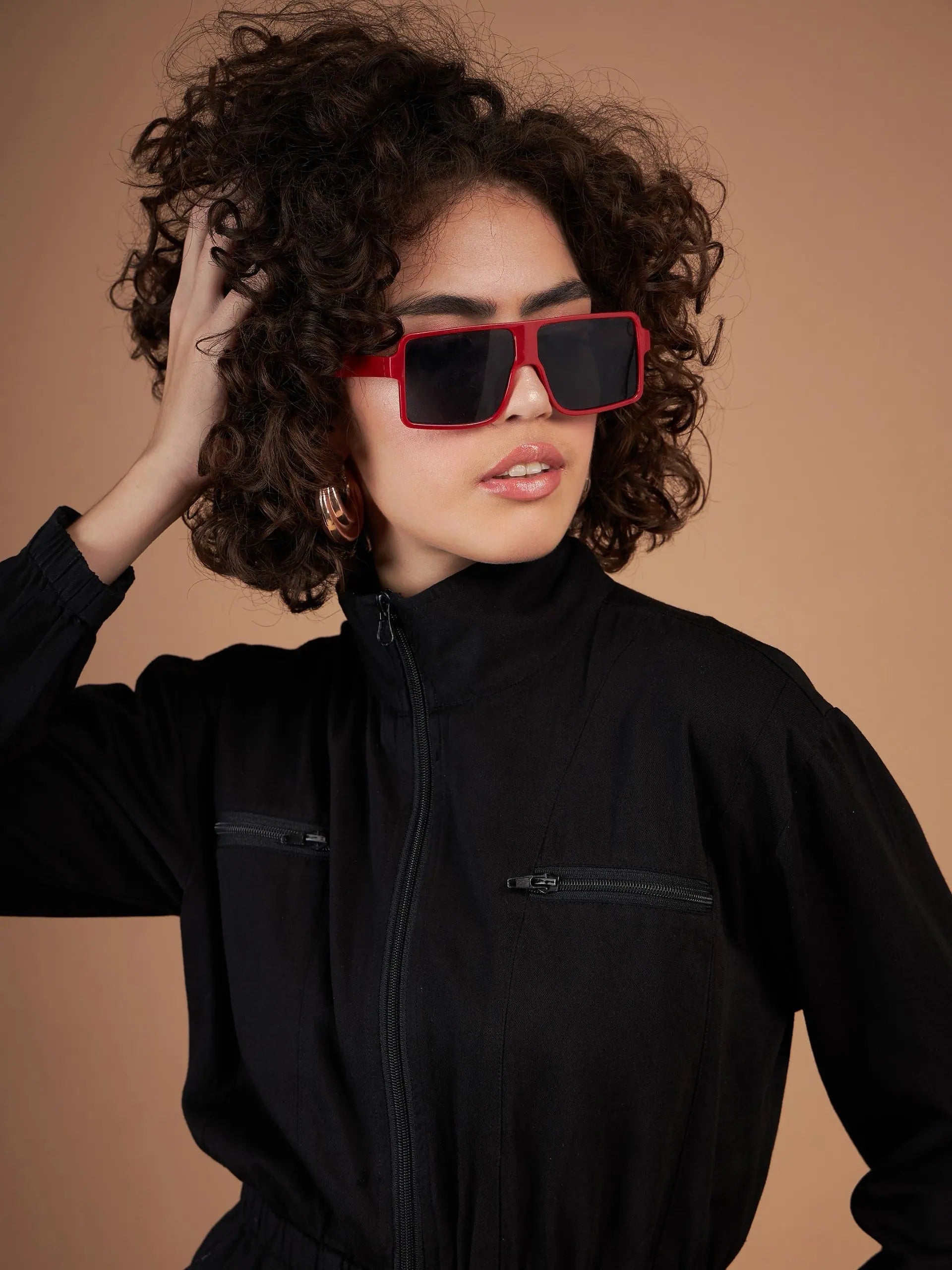 Black Twill Mini Dress | Women's Casual Designer Style Now!