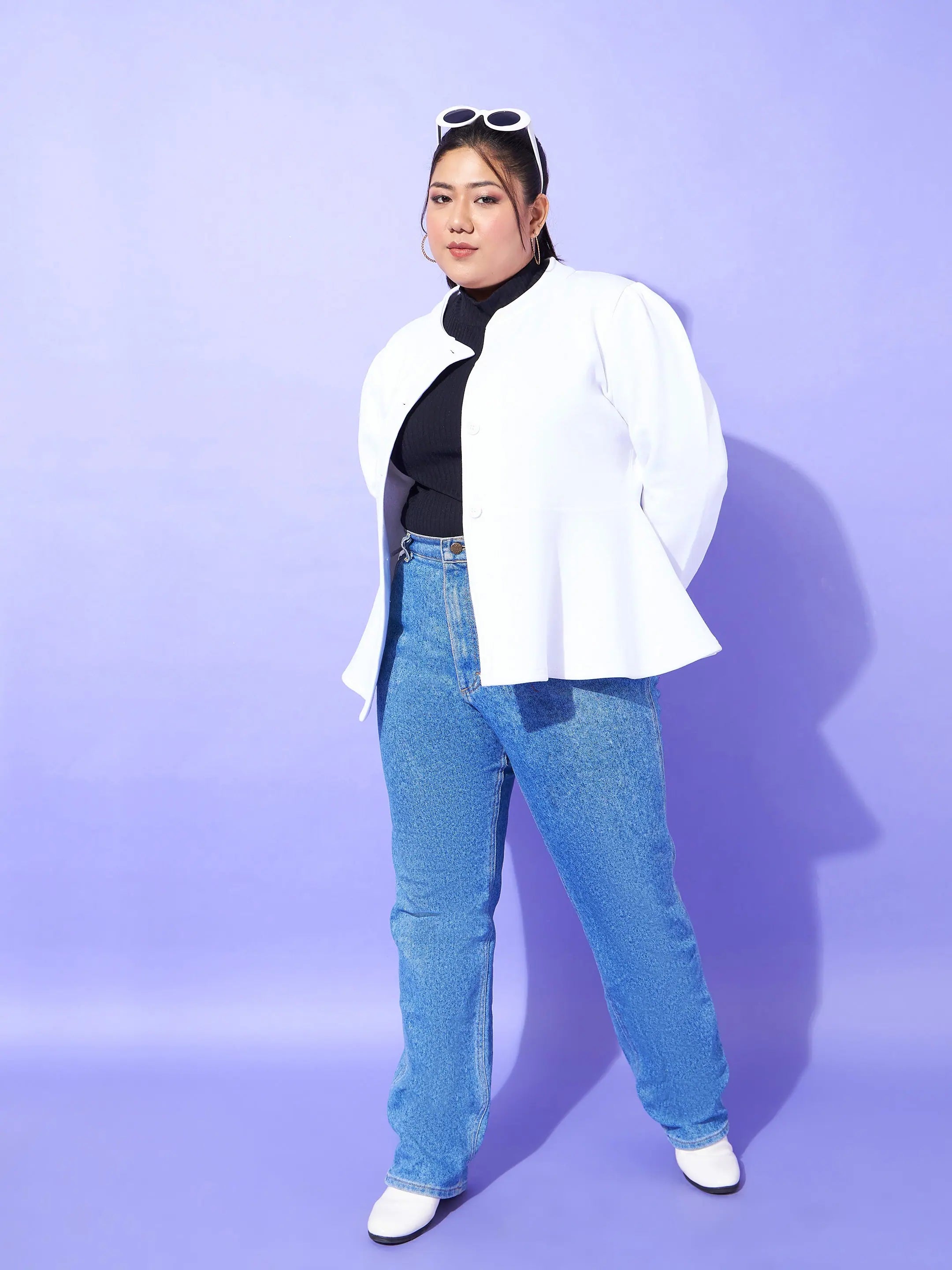 White Fleece Jacket - Stylish Women's Winter Coats & Jackets