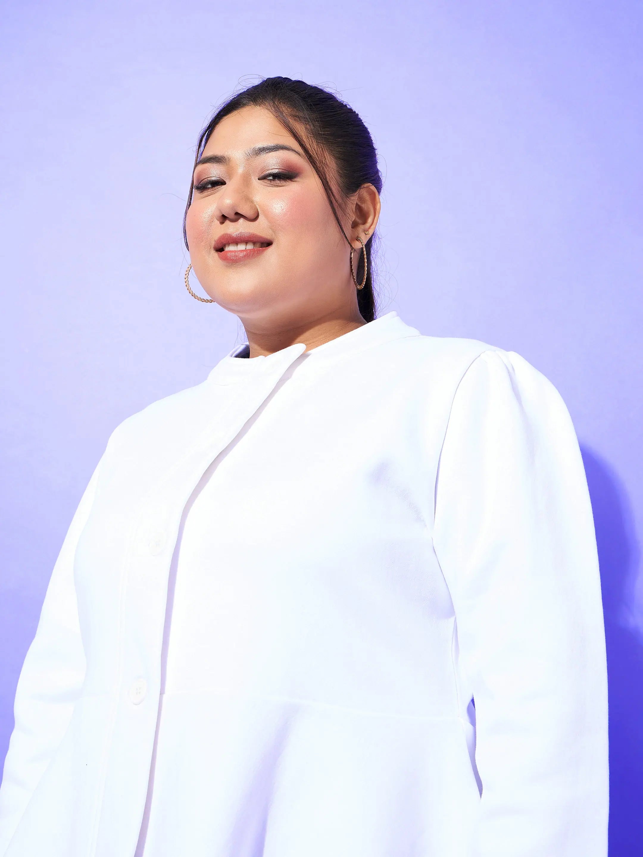 White Fleece Jacket - Stylish Women's Winter Coats & Jackets