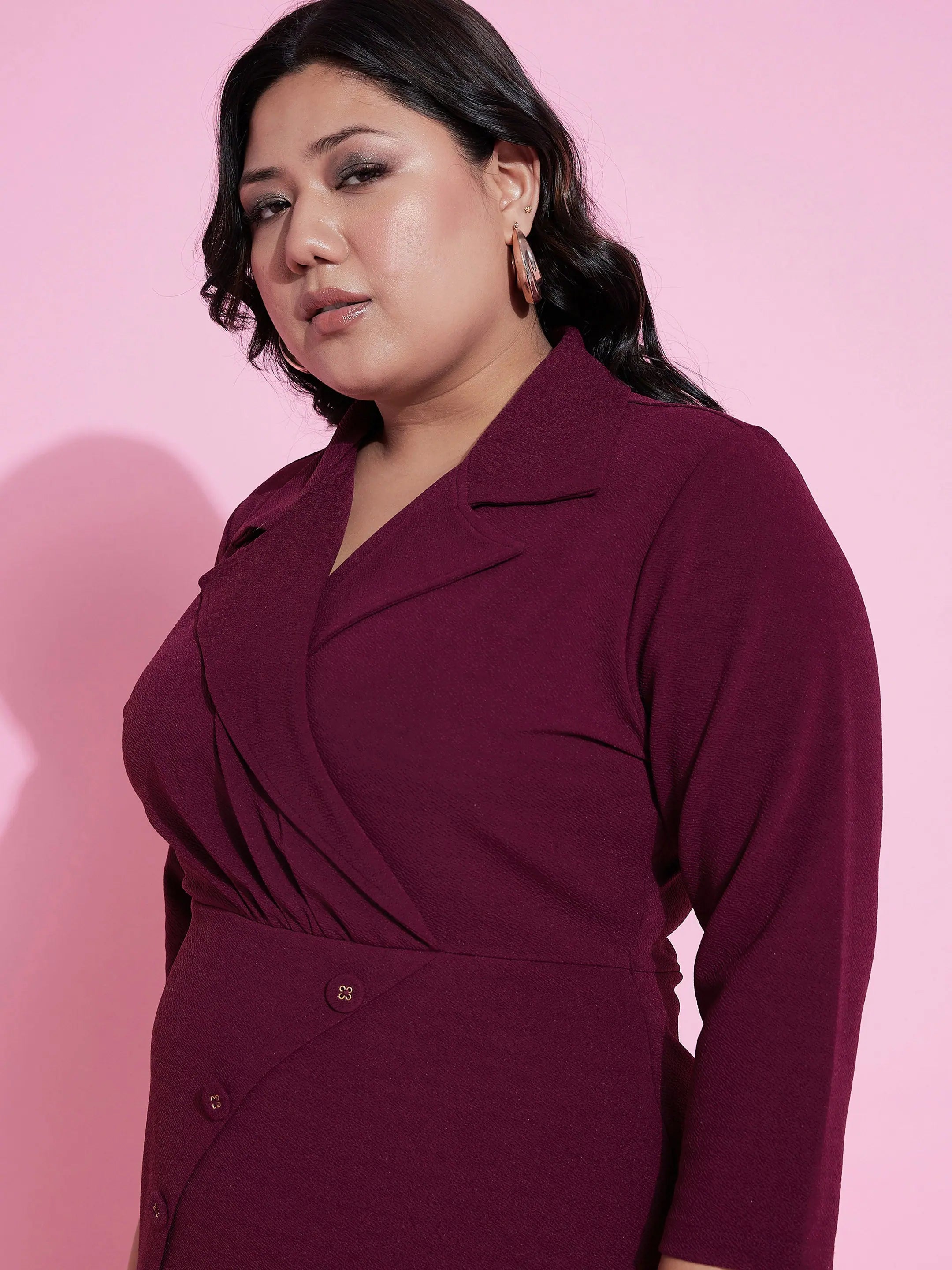 Burgundy Blazer Dress | Women's Western Outfits & Clothing