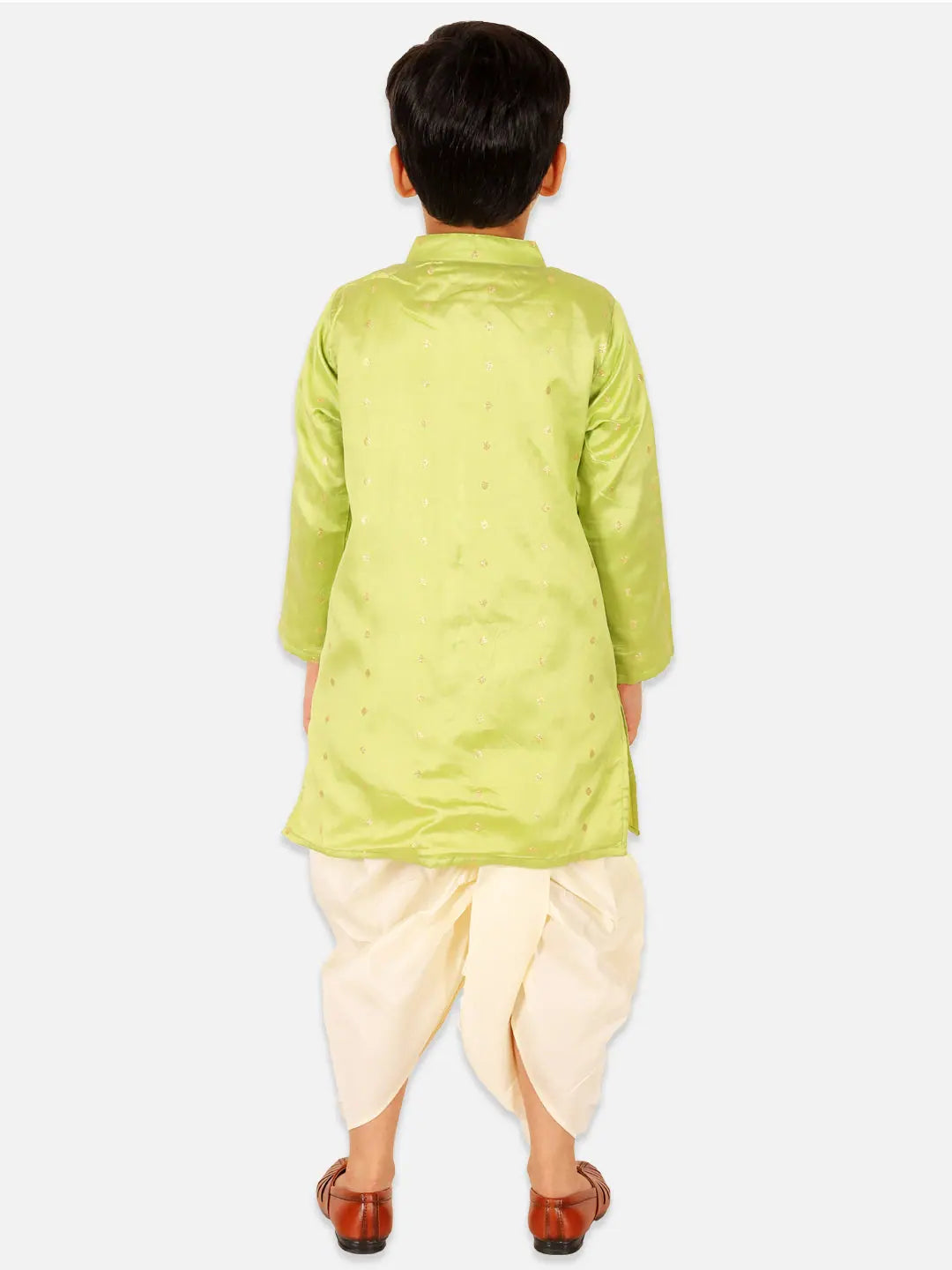 Green Dhoti Kurta Set - Boys Indian Wear | BownBee