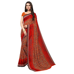 Chiffon No Type Regular Saree-PC1087
