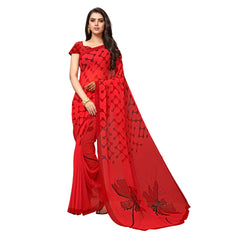 Chiffon No Type Regular Saree-PC1094
