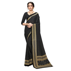 Georgette No Type Regular Saree-PC1138