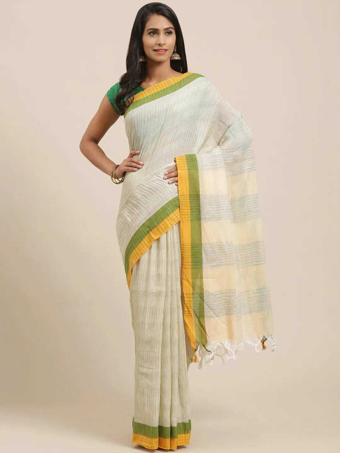 Pure Cotton Daily Wear Regular Saree-VSAR1281