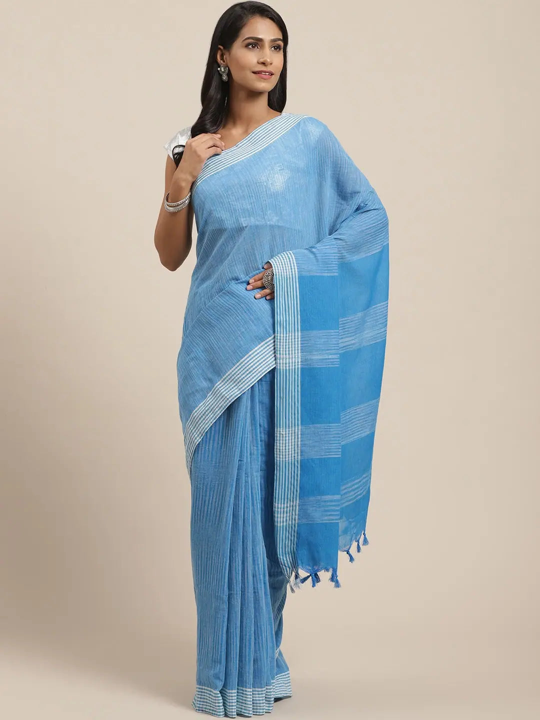 Pure Cotton Daily Wear Regular Saree-VSAR1280