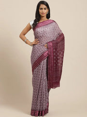Cotton Blend No Type Regular Saree-VSAR1300
