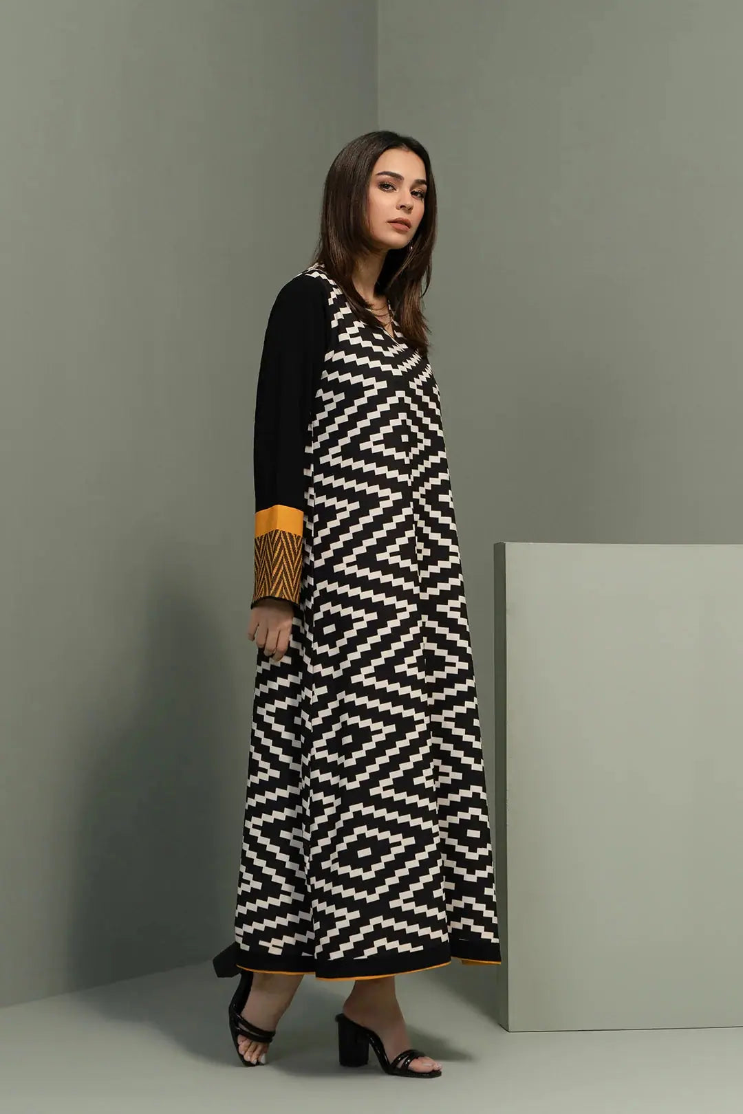 Oriental Opulence Kaftan Maxi - Printed Kaftans for Women