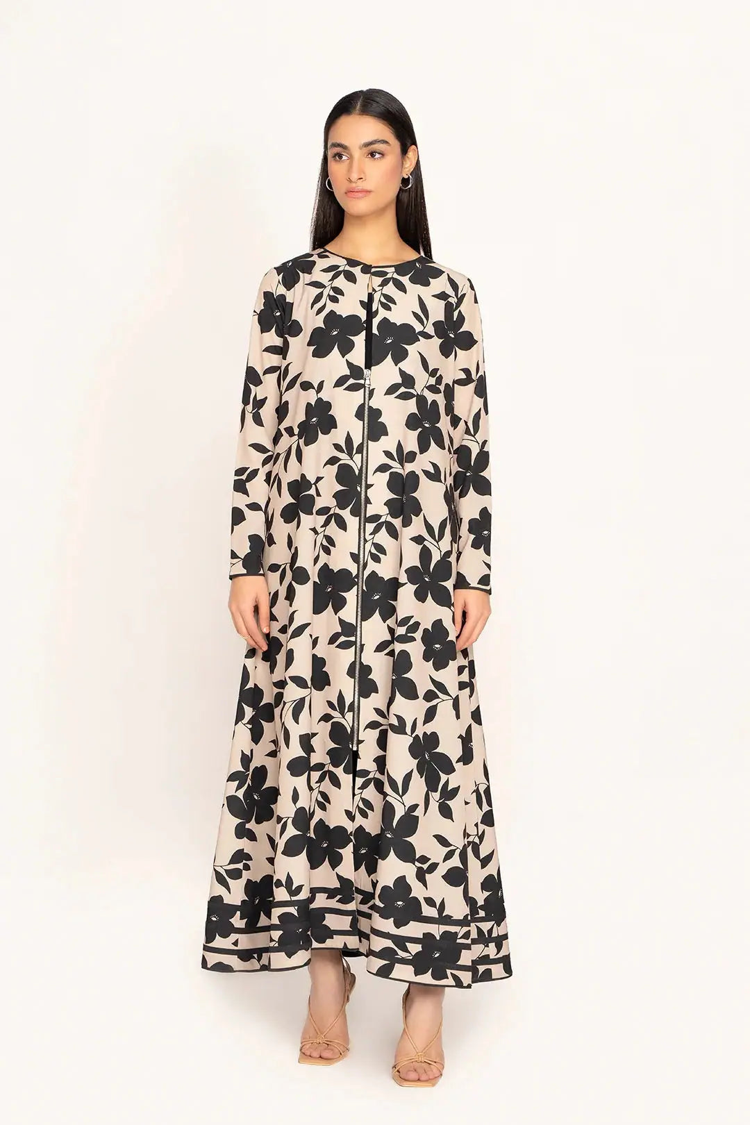 Celestial Sapphire Kaftan Robe | Long Kaftan Dresses
